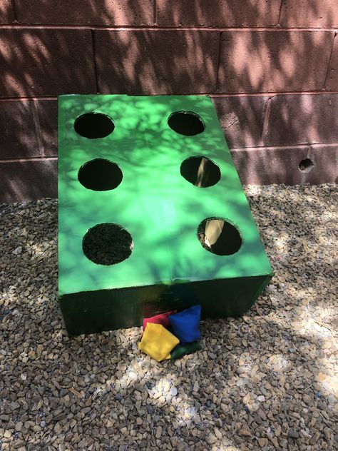 Lego bean bag toss Lego Party Bag Ideas, Lego Theme Trunk Or Treat, Lego Carnival Games, Lego Trunk Or Treat Ideas For Cars, Trunk Or Treat Lego, Trunk Or Treat Lego Theme, Lego Trunk Or Treat Ideas, Lego Trunk Or Treat, Bean Bag Toss Game Diy