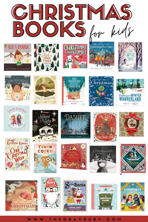 Educational Books To Read, Christmas Plays, Christmas Homeschool, Christmas Books For Preschool, Winter Books For Kids, Christmas Book List For Kids, Christmas Book, Kids Books, Kids Christmas Books