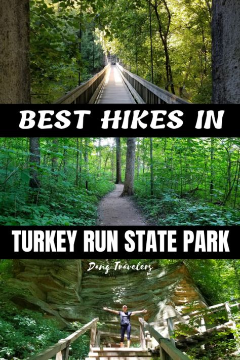 Indiana Hiking, Turkey Run State Park Indiana, Ohio Hikes, Best Hiking Trails In Florida, American Hiking Trails, Turkey Run State Park, Turkey Run, Indiana Travel, Travel Wishes