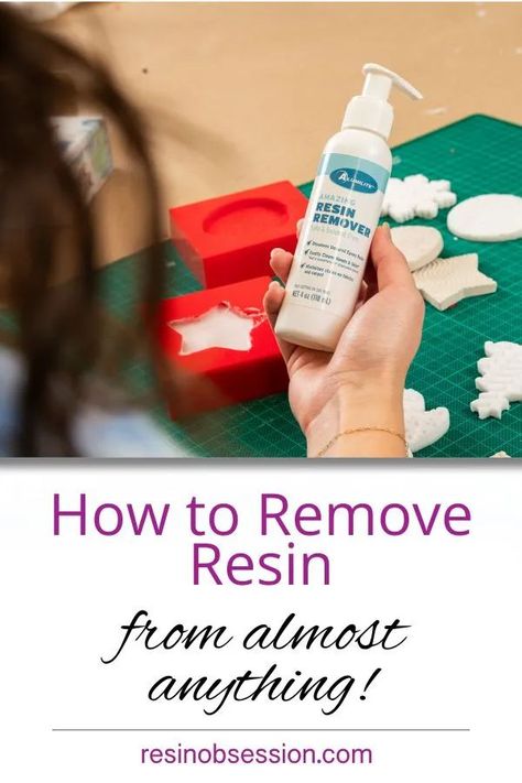 Learn how to remove resin from almost ANYTHING with this comprehensive guide. Craft Ribbon Storage, Resin Inspiration, Amazing Resin, Resin Art Supplies, Diy Leather Bracelet, Wood Resin Jewelry, Resin Crafts Tutorial, Diy Resin Projects, Mold Release