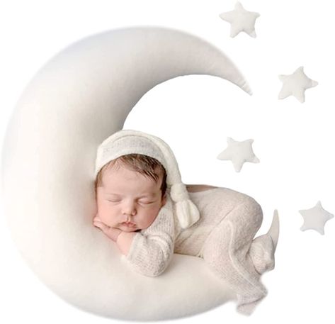 Baby Moon Star Pillow Newborn Posing Pillow Newborn Christmas Photography, Newborn Posing Pillow, Photography Pillow, Baby Moon, Star Pillow, Hippie Baby, Moon Pillow, Newborn Photography Poses, Infant Photography Props