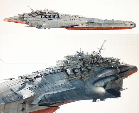 Yamato Year 2020 | CosmoDNA Space Battleship Concept Art, Space Warfare, Space Battleship Yamato, Spacecraft Design, Space Fleet, Battleship Yamato, Space Ships Concept, Space Ship Concept Art, Sci Fi Spaceships