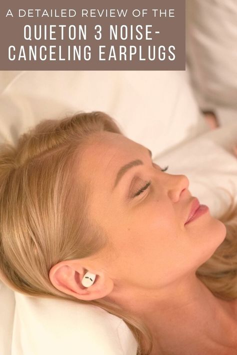 A detailed review of the QuietOn 3 noise-canceling earbuds for sleeping. Best Noise Cancelling Earbuds, Healthy Book, Snoring Remedies, Outer Ear, How To Stop Snoring, Noise Cancelling Earbuds, Travel Tech, Tech Gear, Travel Wear