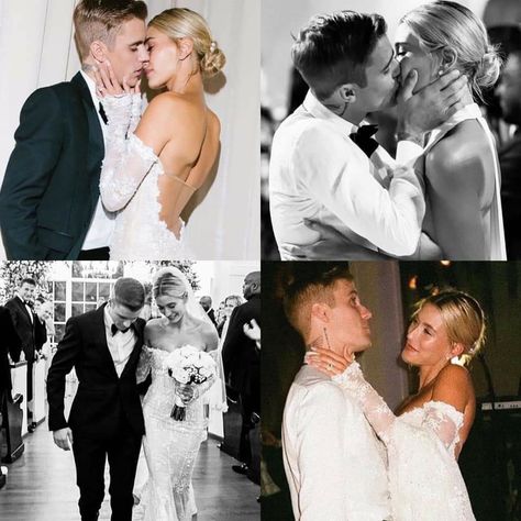 Bailey Bieber Wedding, Bieber Wedding, Hailey Justin, Hailey Bieber Wedding, Pic Couple, Bride Stuff, Celebrity Wedding Photos, Famous Person, Justin Bieber Pictures