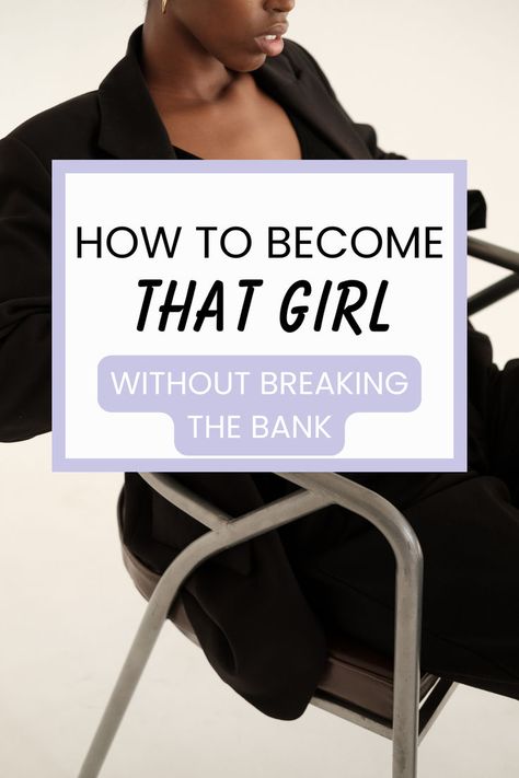 how to become that girl without breaking the bank Daily Feminine Habits, How To Become That Girl, Feminine Habits, Level Up Your Life, That Girl, Life On A Budget, Habits For Success, Good Habits, Daily Habits