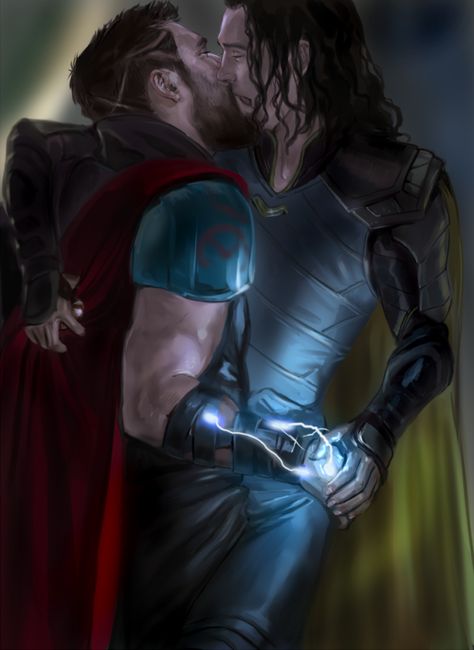 Loki Kiss, Loki Fan Art, Avengers Quotes, Avengers Pictures, Avengers Imagines, Thor X Loki, Loki Art, Thor Loki, Avengers Art