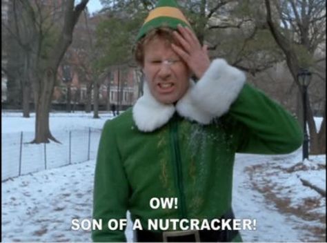 Buddy the Elf Will Ferell, Son Of A Nutcracker, Daily Humor, Cotton Headed Ninny Muggins, Buddy The Elf, E Card, Great Movies, The Elf, Look At You