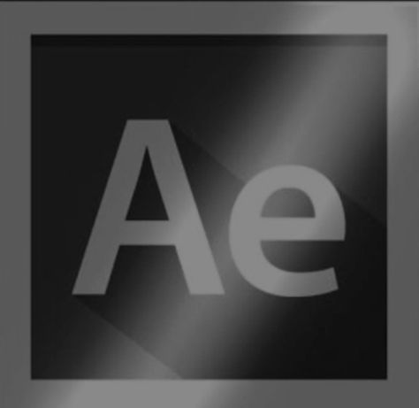 #aftereffects #logo #grey Pfp Overlays, After Effects Logo, Ae Logo, Edit Logo, App Logo, October 10, Logo Icons, After Effects, App Icon