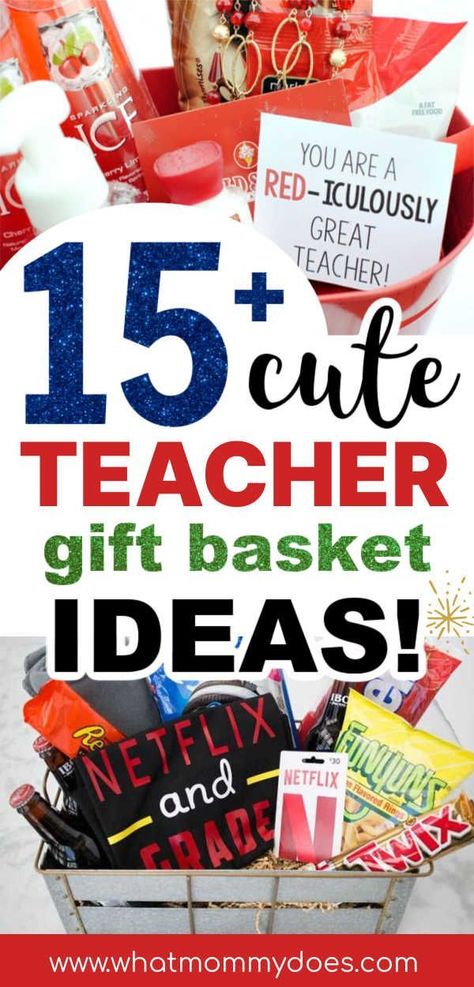 Teacher Gift Basket Ideas, Teacher Gift Basket, Teacher Appreciation Gift Ideas, Appreciation Gift Ideas, Gift Basket Ideas, Teacher Appreciation Gift, Basket Ideas, Gift Basket, Teacher Gift