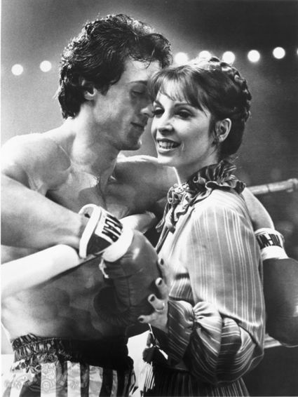 Rocky and Adrian... Now there's love <3 Adrian Pennino, Rocky And Adrian, Talia Shire, Rocky Film, Rocky Balboa, Sylvester Stallone, Foto Art, Keira Knightley, Love Movie