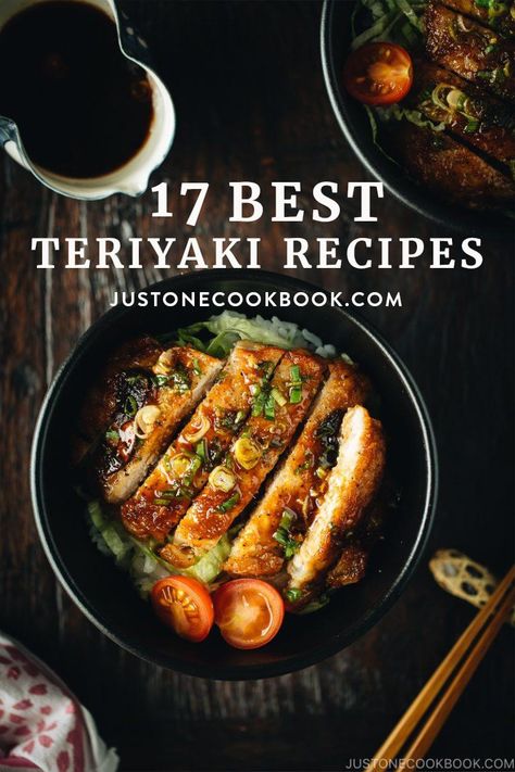 Teriyaki Dishes, Japanese Teriyaki Sauce, Teppanyaki Recipe, Teriyaki Recipes, Pork Bowl Recipe, Easy Teriyaki Chicken, Just One Cookbook, Japanese Food Traditional, Teriyaki Recipe