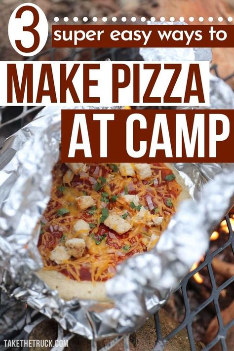 3 Easy Ways to Make Great Camping Pizza: Dutch Oven Pizza, Campfire Pizza, Pie Iron Pizza Easy Camping Pizza, Campfire Pizza Foil, Campfire Pizza Log, Camping Pizza Pockets, Campfire Pizza Pockets, Pizza Camping Recipe, Camping Calzones, Pizza Over A Campfire, Camping Pizza Recipes