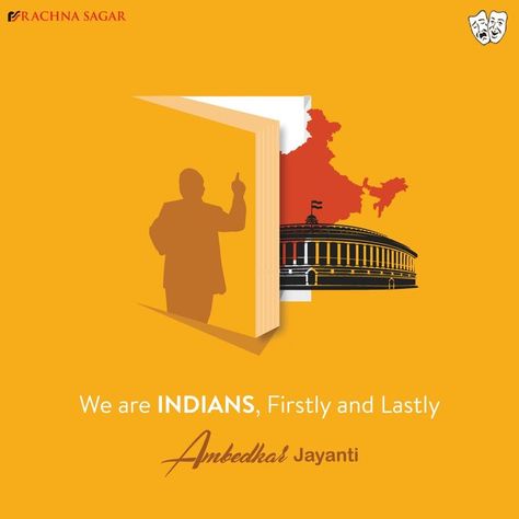 Rachna Sagar celebrates the essence of Ambedkar Jayanti by coaxing you to remember the spark of change, 𝐃𝐫. 𝐁.𝐑. 𝐀𝐦𝐛𝐞𝐝𝐤𝐚𝐫 has brought to all Indians’ life forever...✍️ Ambedkar Jayanti Creative Post, Ambedkar Jayanti Creative Ads, Ambedkar Jayanti Poster, Happy Ambedkar Jayanti, Dr B R Ambedkar, Ambedkar Jayanti, B R Ambedkar, Festival Post, Banner Background Hd