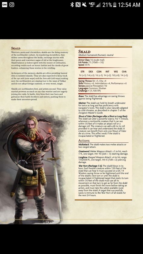 Thor Dnd 5e, Norse Dnd, Dnd Enemies, 5e Monsters, Dnd Monster, Dnd Npc, Dnd Stats, Dnd Campaign, D D Character Ideas