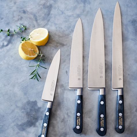 Kitchen knife set aesthetic