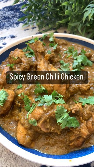 Green Chilli Chicken, Uae Food, Green Chili Chicken, Ginger Garlic Paste, Chili Chicken, Chilli Chicken, Green Chili, Green Chilli, Coriander Powder