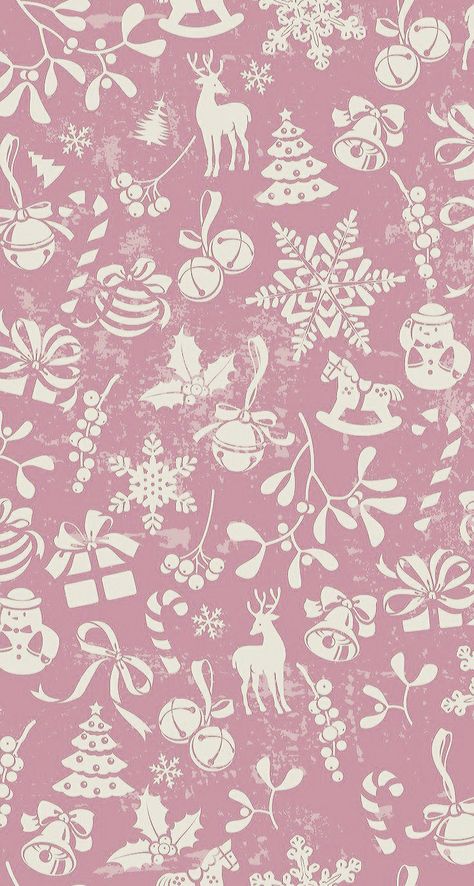 Christmas Theme Wallpaper Aesthetic, Pink Christmas Background Iphone, Vintage Pink Christmas Wallpaper, Aesthetic Pink Christmas Wallpaper, Pinkmas Wallpaper, Pink Thanksgiving Wallpaper, Christmas Iphone Aesthetic, Coquette Christmas Wallpaper, Pink Christmas Wallpaper Iphone