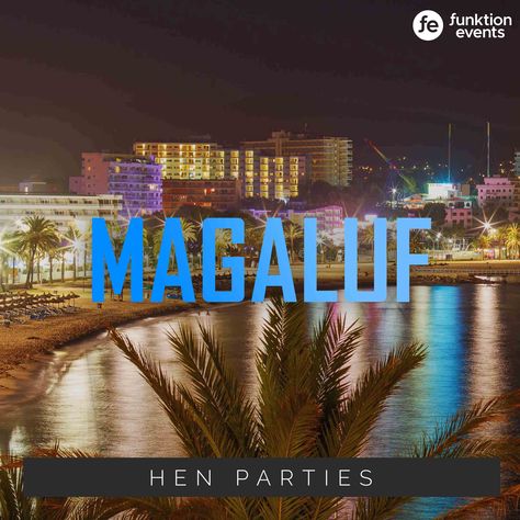 Magaluf is by far one of the best hen party destinations for those who like to party! CLICK TRHOUGH  to see all the fun hen party activities in Magaluf! #hendoideas #henpartyactivities #henparty #hendo #henpartyideas #henpartyplanning #henpartyabroad #henpartyoverseas #henpartyeurope #henpartymagaluf #magalufhenparty #magaluf #thingstodoinmagaluf Hen Party Ideas Activities, Party Ideas Activities, Hen Party Ideas, Hen Weekend, Weekend Activities, Hen Do, Party Activities, Hen Party, Of Ideas