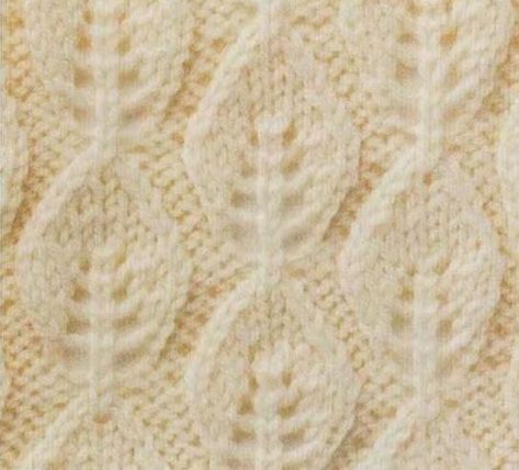 vertical-leaf-lace-knit-stitch Leaf Knitting Pattern, Lace Leaf, Lace Knitting Stitches, Leaf Scarf, Dishcloth Knitting Patterns, Knit Dishcloth, Cable Knitting, Lace Knitting Patterns, Shawl Knitting Patterns