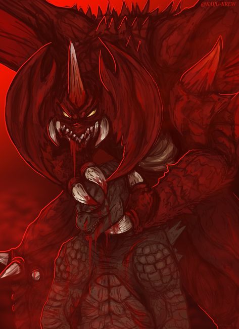 Destroyah Fanart, Destoroyah Art, Destoroyah Fanart, Destroyah Art, Godzilla Destroyah, Destroyah Godzilla, Heisei Godzilla, Godzilla Franchise, Kong Skull Island