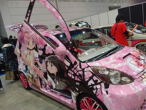 Street Racing Cars, Pink Car, Street Racing, New Rock, Pretty Cars, Puella Magi Madoka Magica, Madoka Magica, Japanese Cars