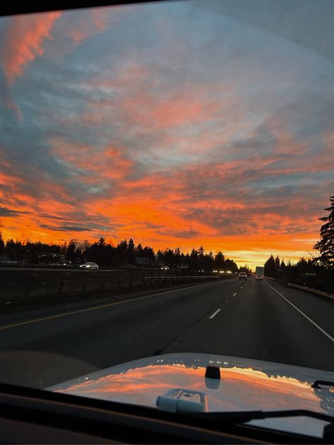 sunset pictures, pretty sunsets, sunset asthetic #sunset #pnw #jeep Pretty Sunsets, Sunset Pictures, Jeep, Quick Saves