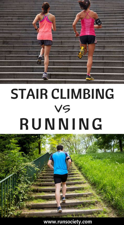 Stair Climbing vs. Running Climbing Stairs, Stair Climbing Benefits, Stair Climber Benefits, Climbing Stairs Workout, Walking Stairs, Stairmaster Workout, Walking Up Stairs, Running Magazine, Stair Climber