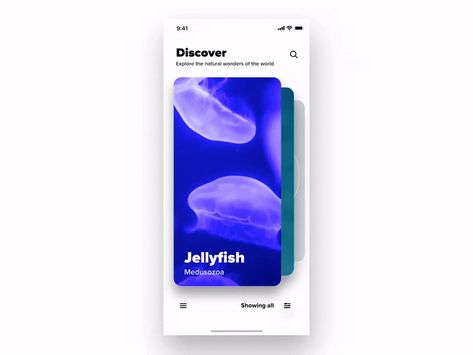 Interactive App Design, Cool App Design, Microinteractions Ui Animation, Swipe Animation, Card Animation, App Animation, Mobil Design, Ui Ux 디자인, Podcast App