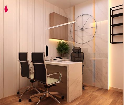 A beautiful director cabin Boss Cabin Design Office Small, Director Cabin, Boss Cabin, Aviation Office, Advocate Office, Institute Design, Home Office Furniture Design, Small Office Design Interior, Office Cabin