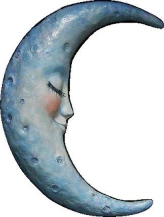 Half Moon With Face, Smiling Moon, Moon Faces, Moon With Face, Side View Of Face, Moon Face, Celestial Art, Polymer Crafts, Witch Art