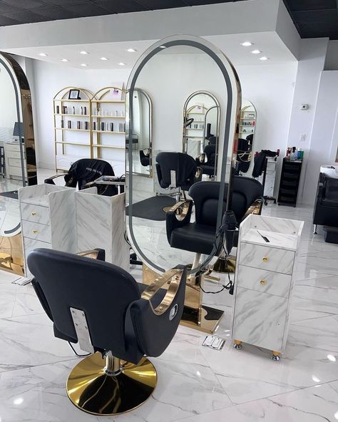 Salon Mirrors, Beauty Salon Furniture, Spa Room Decor, Spa Room, Beauty Parlor, Salon Furniture, Full Length Mirror, Led Mirror, White Walls