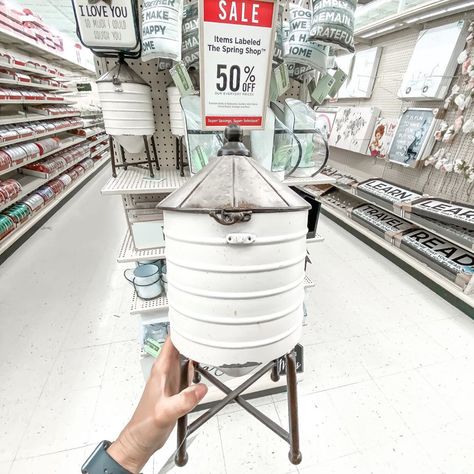 THE FARMHOUSE BLOG 🌿’s Instagram profile post: “This silo is the cutest little farmhouse decoration @hobbylobby and it’s 50% off! 🖤 #hobbylobbyfinds #hobbylobby #hobbylobbyclearance…” Diy Products, Silo Diy Ideas, Diy Furniture Renovation, Farmhouse Shop, Farmhouse Decoration, Little Farmhouse, Grain Silo, Farmhouse Kitchens, Homemade Art