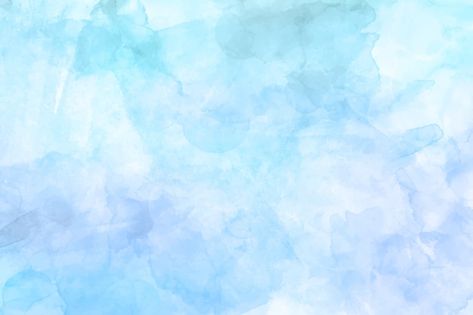 Watercolor blue background | Free Vector #Freepik #freevector #blue-wallpaper #hand-painted #hand-painted-background #watercolor-wallpaper Blue Aesthetic Wallpaper Landscape, Blue Pc Background, Blue Aesthetic Background Landscape, Light Blue Laptop Wallpaper, Blue Wallpaper Landscape, Blue Background Landscape, Blue Wallpaper Desktop, Ombre Wallpapers, Watercolor Sky