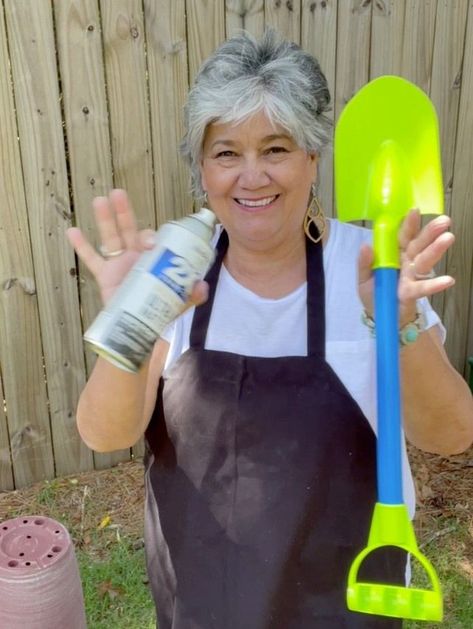 Dollar Tree Plastic Shovel Makeover | Oh my goodness, wanna have some fun with plastic?? This is easy and you may have trouble convincing people that it was once plastic! Supplies for sign:... | By Refresh Restyle Crafts & DIY | Facebook | Hey guys today we're going to craft with one of these dollar tree, plastic shovels and some paint for plastic and just shake shake shake and spray spray spray there you go and this is actually what I used. I want to give you a close up and it's ultra matte bla Shovel Craft, Paint For Plastic, Shake Shake, Spring Easter Crafts, Painting Plastic, Dollar Tree Diy Crafts, Oh My Goodness, General Crafts, Do It Yourself Projects