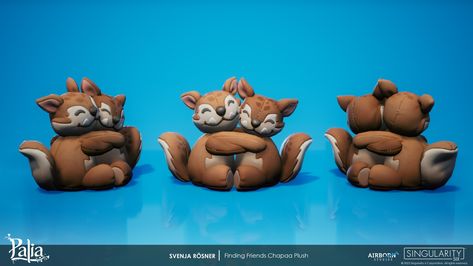 ArtStation - Palia - Referral Reward Chapaa Plushie , Airborn Studios Palia Plushies, It Is Friday, Space Toys, 3d Artist, The Game, Portfolio, Toys