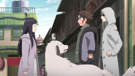 Team 8 Naruto, Team Kurenai, Kiba And Akamaru, Kiba Inuzuka, Naruto Show, Shino Aburame, Team 8, Anime Stories, Hinata Hyuga