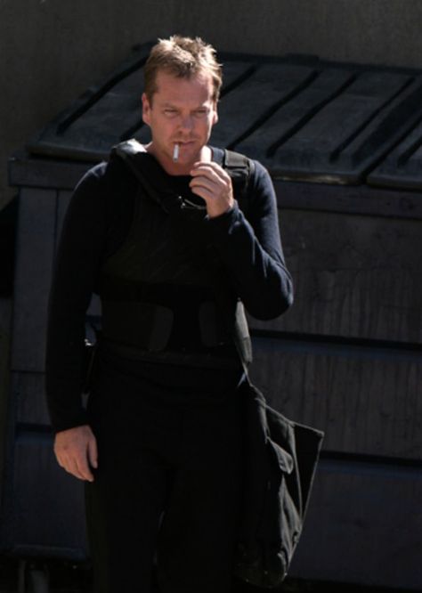 Jack Bauer Jack Bauer, Tom Burke, Kenneth Branagh, Kiefer Sutherland, Ding Dong, Favorite Actors, Lost Boys, Male Fashion, Iconic Movies