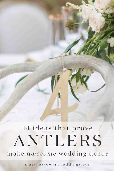 Rustic Wedding Decor Antlers, Wedding Centerpieces With Deer Antlers, Antler Shed Wedding Decor, Deer Horn Wedding Decor, Hunting Theme Rehearsal Dinner, Deer Antlers Wedding Decor, Antlers Wedding Decor, Antler Table Centerpiece, Deer Antler Table Decor