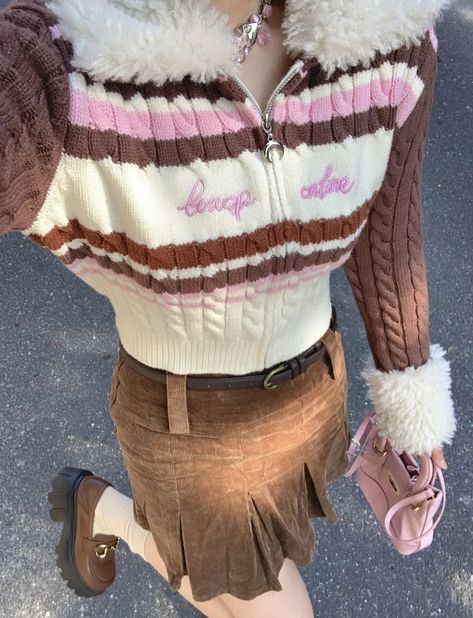 Neopolitan Aesthetic Outfit, Ginger Breadhouse Ever After High, Neapolitan Outfit, Neapolitan Aesthetic, Lizzie Hearts, Ever After High, J Fashion, Kawaii Clothes, Outfit Inspo Fall