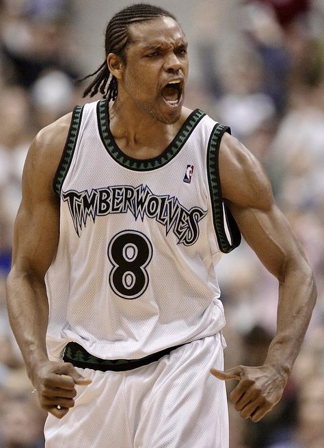 Kevin Garrett, Latrell Sprewell, Minnesota Timberwolves, Basketball Players, Minnesota, Nba, Basketball, Mens Tops