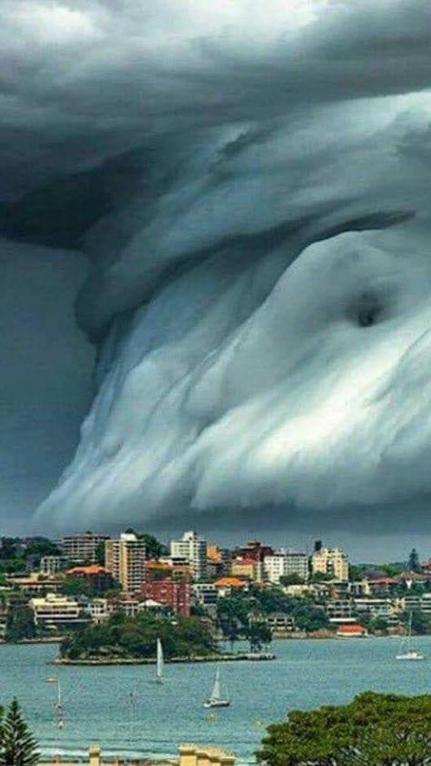 Storm in Sydney, Australia الكوارث الطبيعية, Matka Natura, Wild Weather, Image Nature, Stormy Weather, Weather Photos, Natural Phenomena, Sky And Clouds, Alam Yang Indah