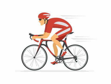 Cycle Drawing, Cartoon Character Illustration, Bicycle Illustration, Concept Draw, Background High Quality, Cycling Race, Bicycle Race, Vector Cartoon, Riding Outfit