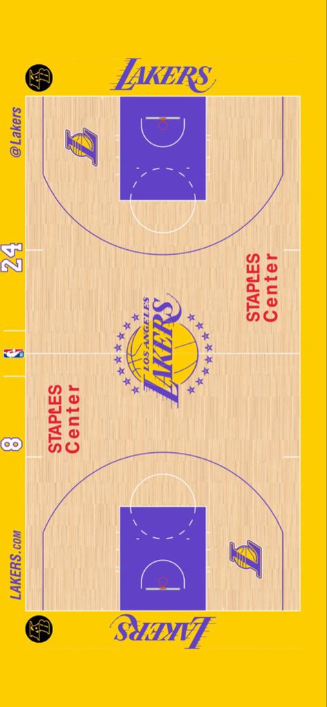 Nba Basketball Court, Nba Court, Nba Arenas, Bentley Logo, Lakers Girls, Basketball Courts, Kareem Abdul Jabbar, Basketball Is Life, Staples Center