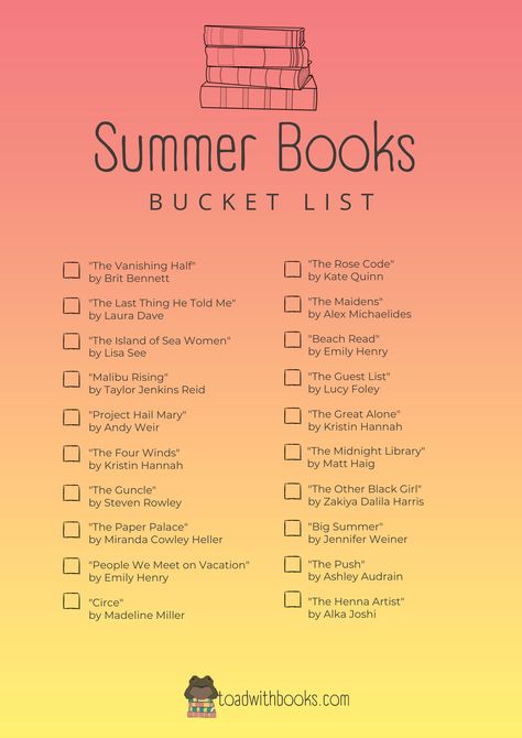 Whether you’re looking for a thriller, romance, or literary fiction, there’s a summer book out there for everyone. So grab a book, find a comfortable spot, and lose yourself in a good story this summer! Same Time Next Summer Book, Books To Read This Summer, The Summer Of Lost Letters, Books Bucket List, Books To Read In Summer, Summer Romance Books, Summer Book Recommendations, The Vanishing Half, Summer Tbr