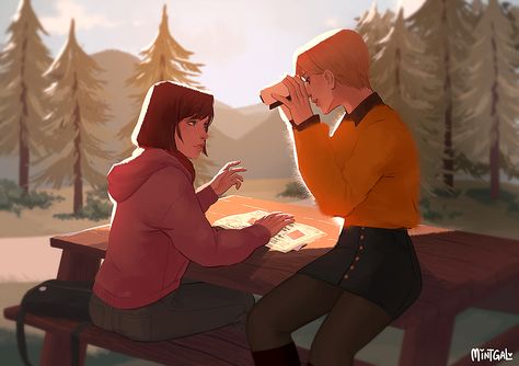 Life Is Strange Chasefield, Max X Victoria, Life Is Strange Victoria, Life Is Strange Fanart, Arcadia Bay, Adventure Games, Life Is Strange, Weird Art, Amazing Adventures