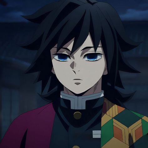 Edgy Guy, Dark Blue Eyes, Female Demons, Perfect Husband, Black Comics, Kimetsu No Yaiba, Slayer Anime, Reaction Pictures, Cute Anime Character