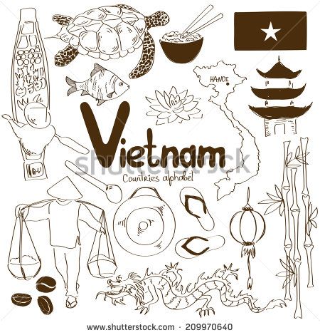 Stock Images similar to ID 154258733 - swimming icon doodle Scotland Symbols, Vietnam Tattoo, Vietnam Art, Desain Buklet, Travel Icon, Sketches Simple, Art Japonais, Doodle Designs, Cool Sketches