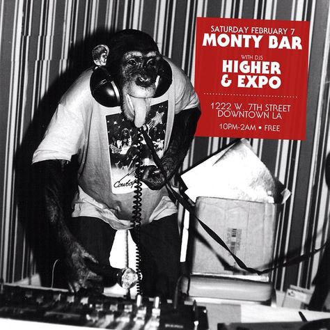 DJ Expo and Dj Higher monkeying around on the decks tonight. Sorry, had to, lol. No cover! Hey Mr Dj, Monkey Wallpaper, Club Flyers, Black And White Wallpaper, Drag Queens, White Wallpaper, Reality Tv, Decks, Pop Culture