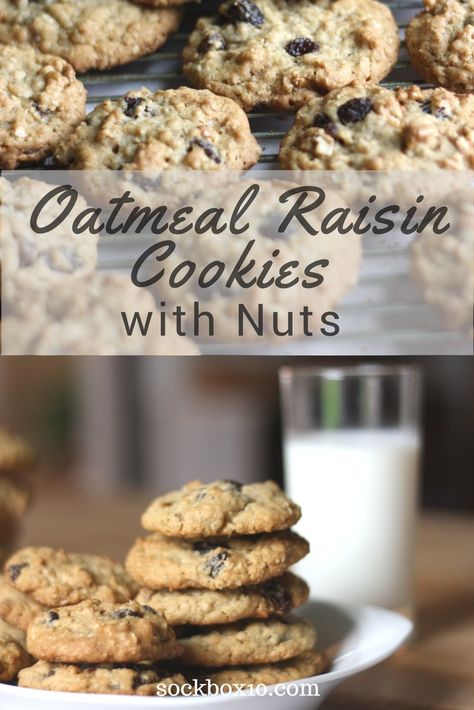 Oatmeal Raisin Cookies sockbox10.com Old Fashion Oatmeal, Old Fashioned Oatmeal Cookies, Ohio Food, Raisin Cookie Recipe, Mom Meals, The Best Oatmeal, Best Oatmeal Cookies, Raisin Cookie, Cookie Recipes Oatmeal Raisin