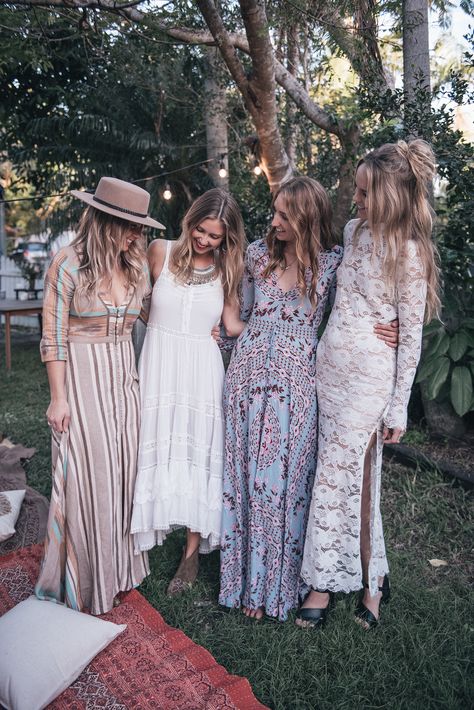 Bohemian Style Party, Stile Boho Chic, Dress Up Party, Moda Hippie, Estilo Hippy, Estilo Hippie, Up Party, Bohemian Print, Moda Vintage